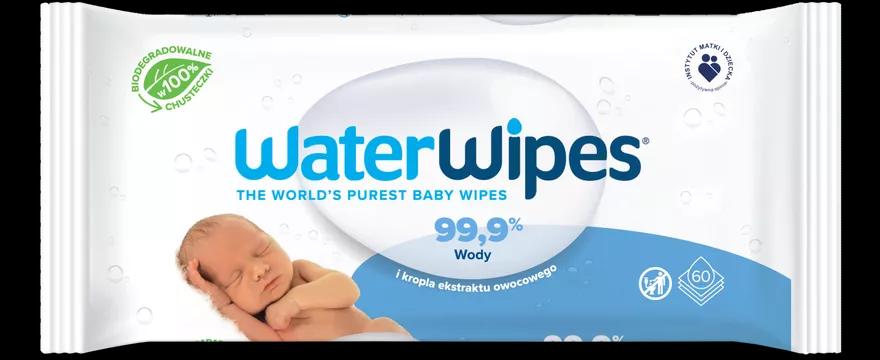Chusteczki WaterWipes® – nie zostawiają nic za sobą