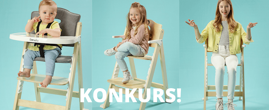 Konkurs: rozszerzamy dietę dziecka. Wygraj krzesełko do karmienia Lionelo dla niemowląt!