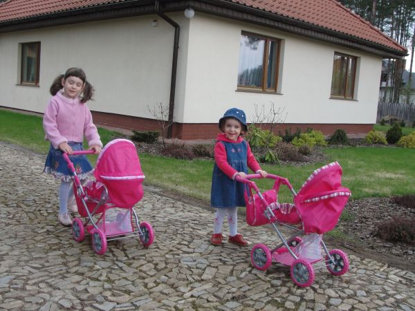 Wiosenne spacery czas zacząć, lale też muszą zaczerpnąć świerzego powietrza