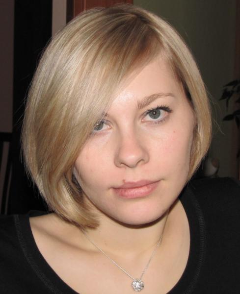 nowa fryzurka:) efekt imieninowego szaleństwa:P