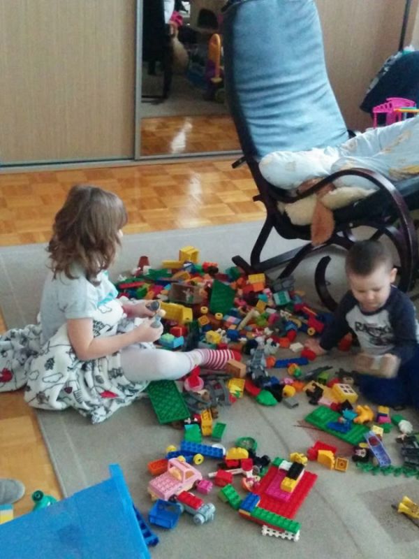 Julia 6 lat i Szymon 2 lata